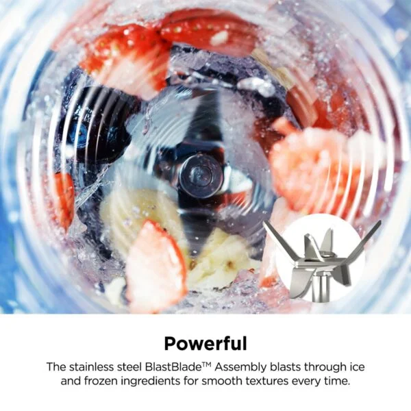 Blast Portable Blender. 530ml. Rechargeable with USB-C Cord. Lightweight. BPA-Free. Ninja BC151 - Image 2