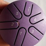 Ethereal Drum, A 3-inch 6-tones Steel Tongue Drum, Is Compact And Portable, Allowing People To Relieve Stress, Heal And Meditate. It Comes With Drumsticks And Music Notes. Eid Al-Adha Mubarak photo review