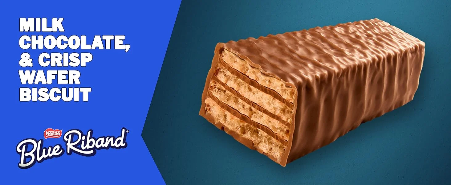 【New User Only】Nestlé Kitkat and Friends Big Biscuit Box | 69 x Chocolate Biscuit Bars – KitKat, Blue Riband, Toffee Crisp | Bulk Chocolate Box 1.357kg  X2 boxes