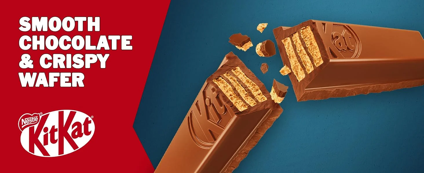 【New User Only】Nestlé Kitkat and Friends Big Biscuit Box | 69 x Chocolate Biscuit Bars – KitKat, Blue Riband, Toffee Crisp | Bulk Chocolate Box 1.357kg  X2 boxes