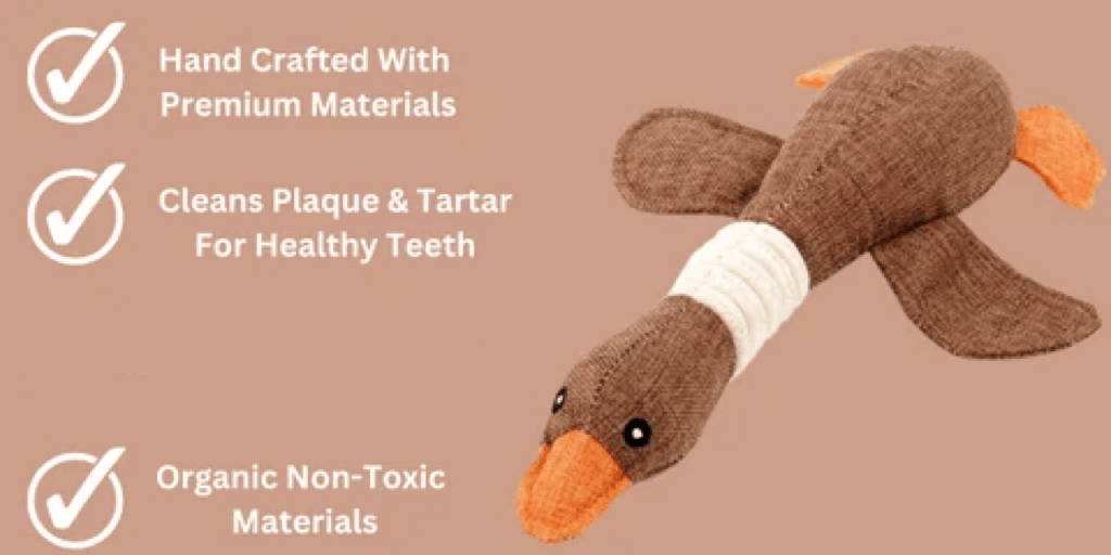 🔥ROBUSTDUCK-DESIGNED FOR HEAVY CHEWERS - 🚨 Limited-Time Offer: Today only. buy one ROBUSTDUCK and get one FREE!