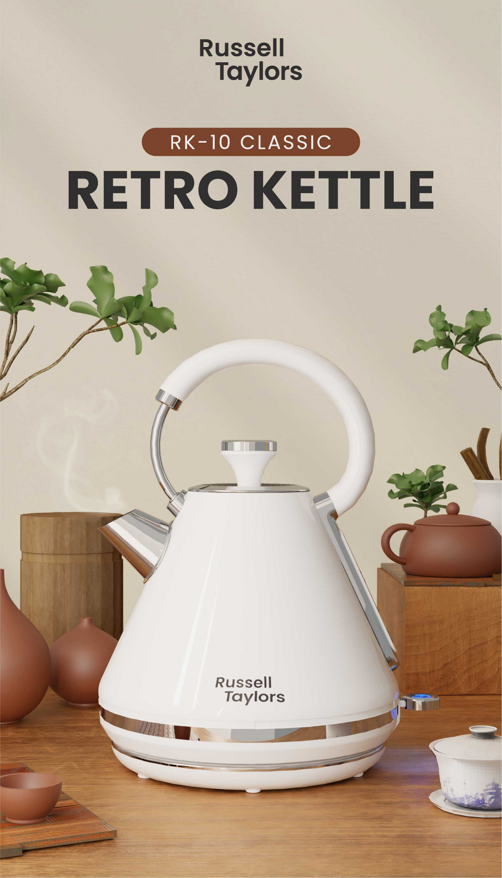 Russell Taylors SpeedBoil Retro Kettle RK-10 (1.7L)
