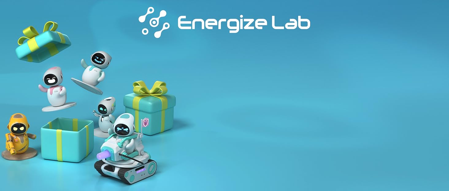 Eilik – Cute Robot Pets for Kids and Adults. Your Perfect Interactive Companion at Home or Workspace. Unique Gifts for Girls & Boys.