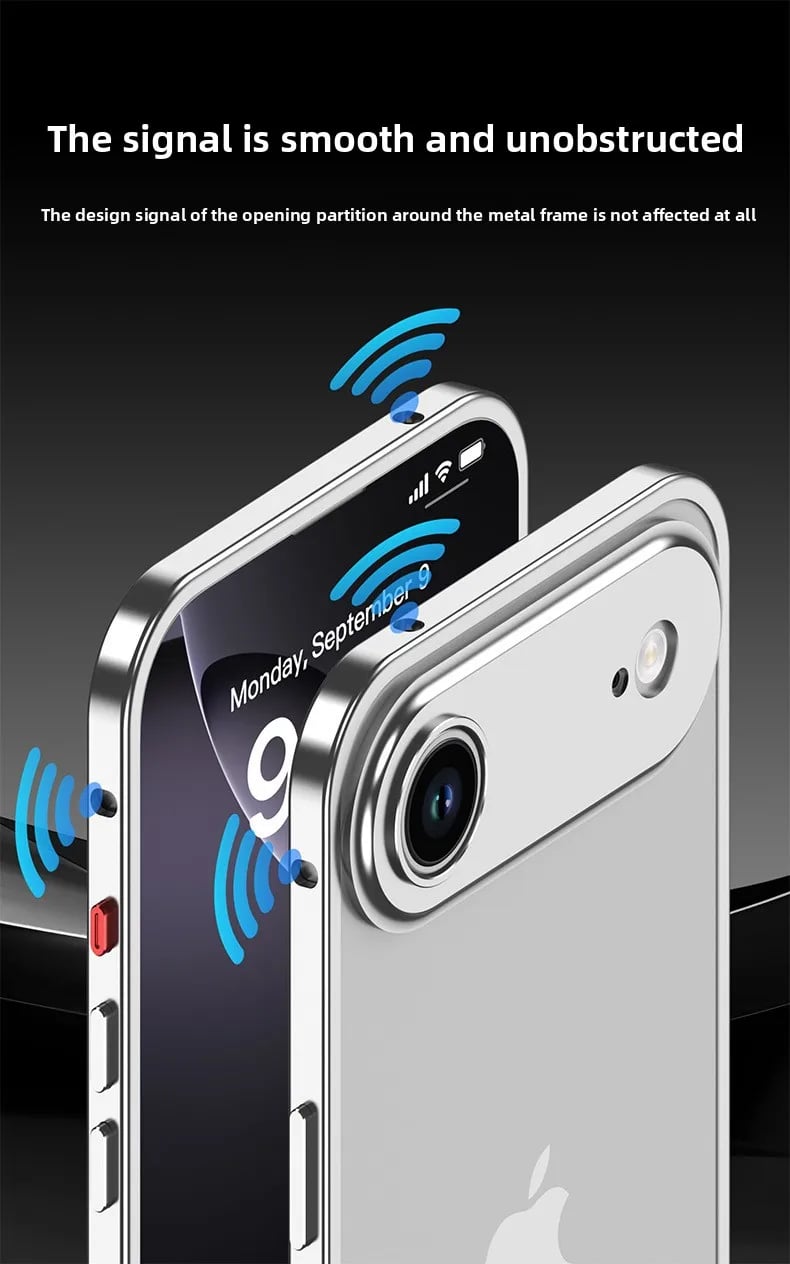 Luxury Case Metal Frame for iPhone 17 Series