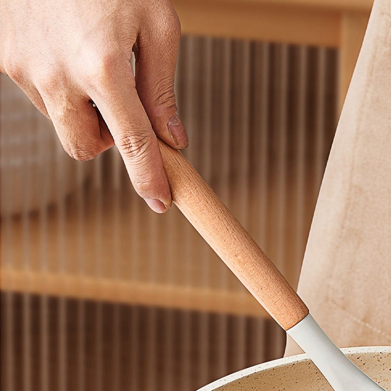 [Exclusive for new users]Simplus Silicone Spatula Silicone Kitchenware Non Stick Food Grade Silicone Cooking Tools A good helper in the kitchen, enjoy a delicious life